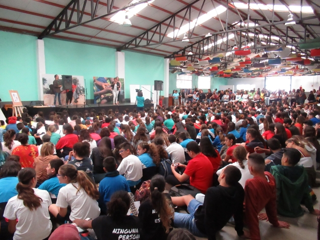 Santa Lucía acoge el Encuentro de Red de Escuelas Solidarias, con más de 600 estudiantes la isla