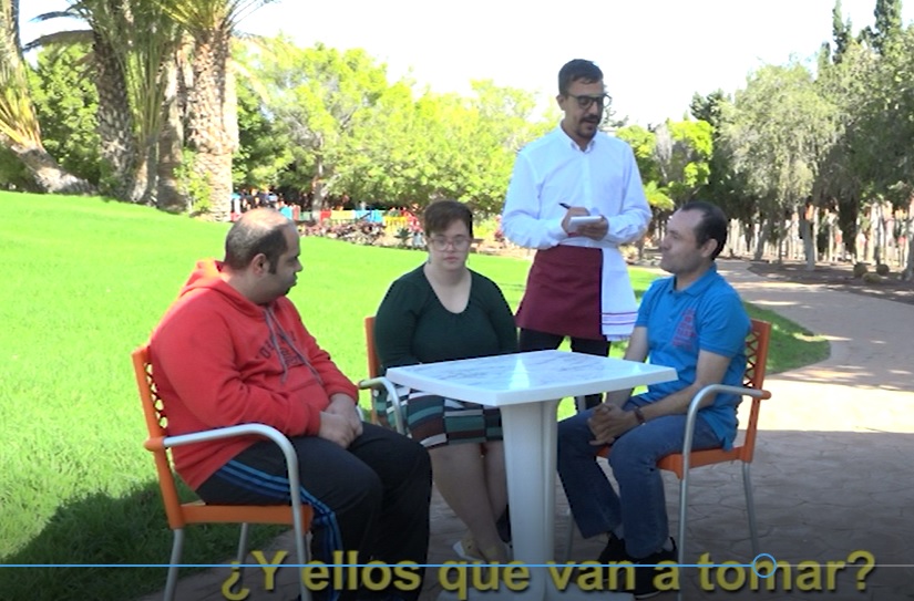 Usuarios de centros de personas con discapacidad de Santa Lucía piden en un video que “cambien la forma de vernos” 