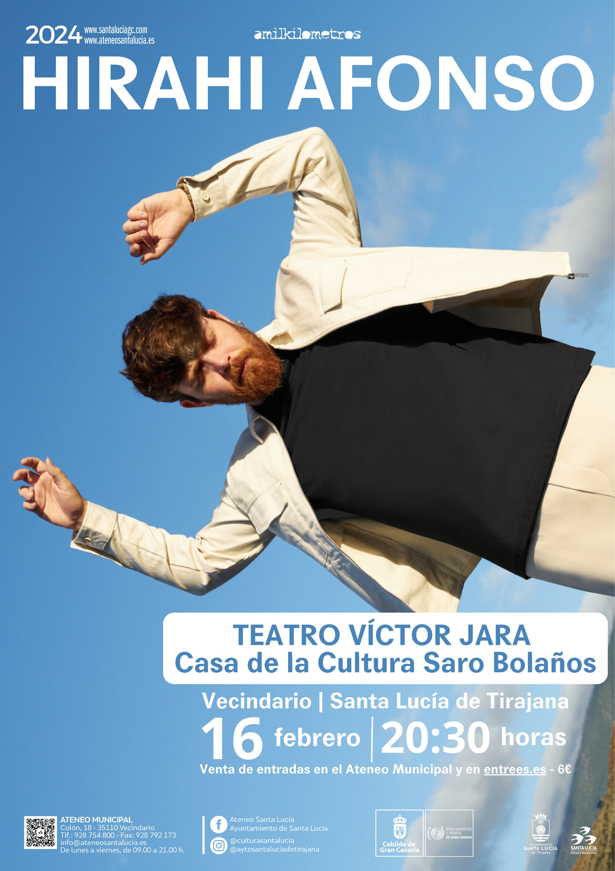 El timplista Hirahi Afonso presenta su disco ‘Lo puro’ este viernes en el teatro Víctor Jara 