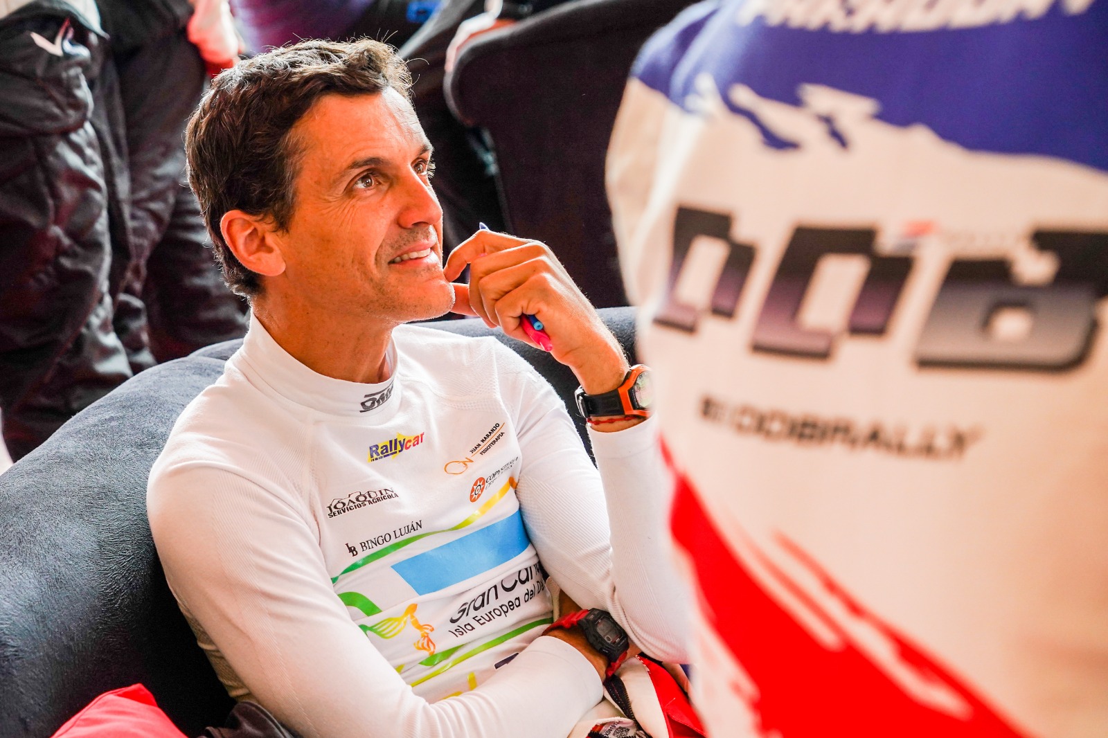 El copiloto Rogelio Peñate cuenta este miércoles su experiencia como subcampeón del mundo 