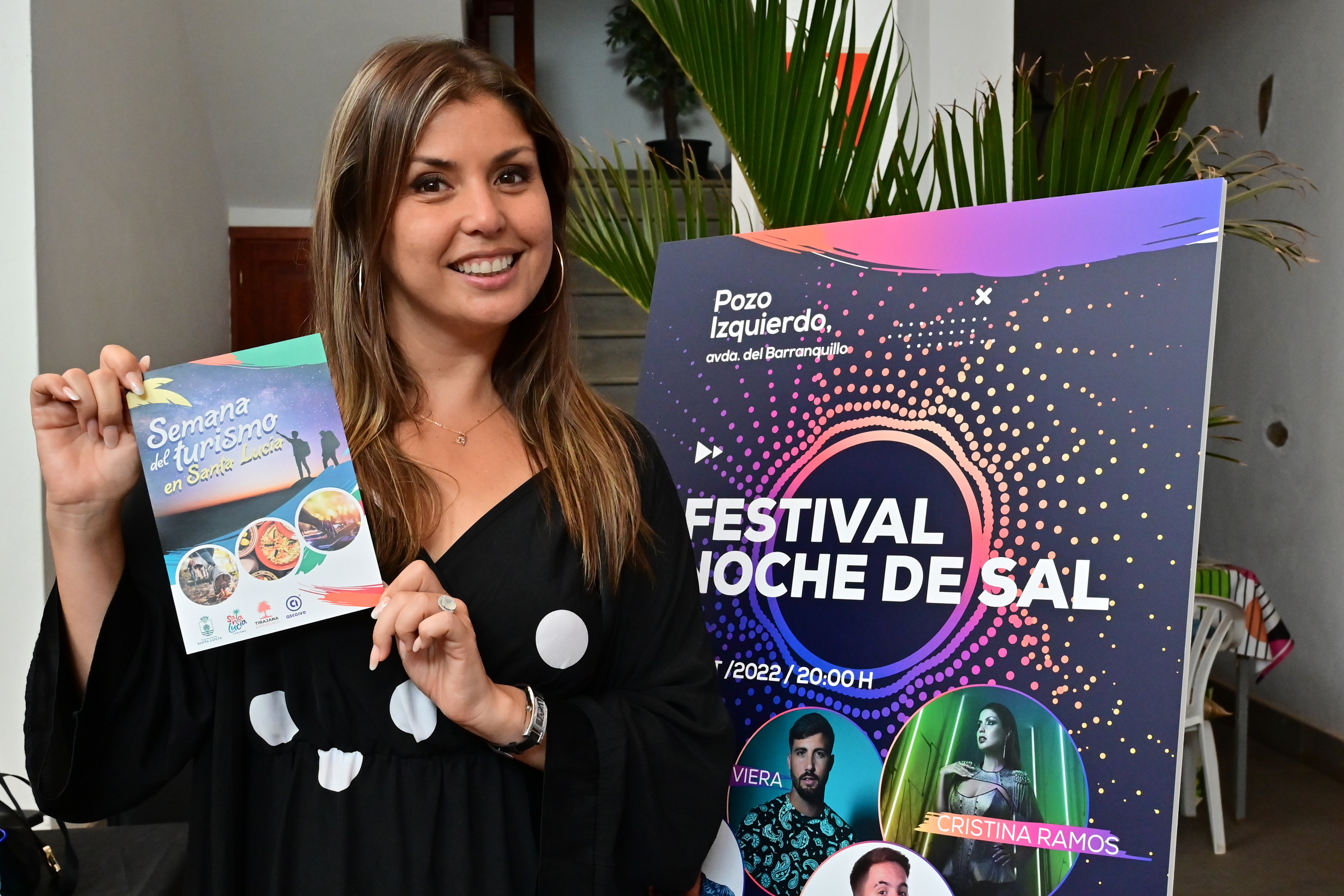 La cantante Cristina Ramos,  un encuentro multicultural y una noche de observación de estrellas en la Semana del Turismo de Santa Lucía de Tirajana 