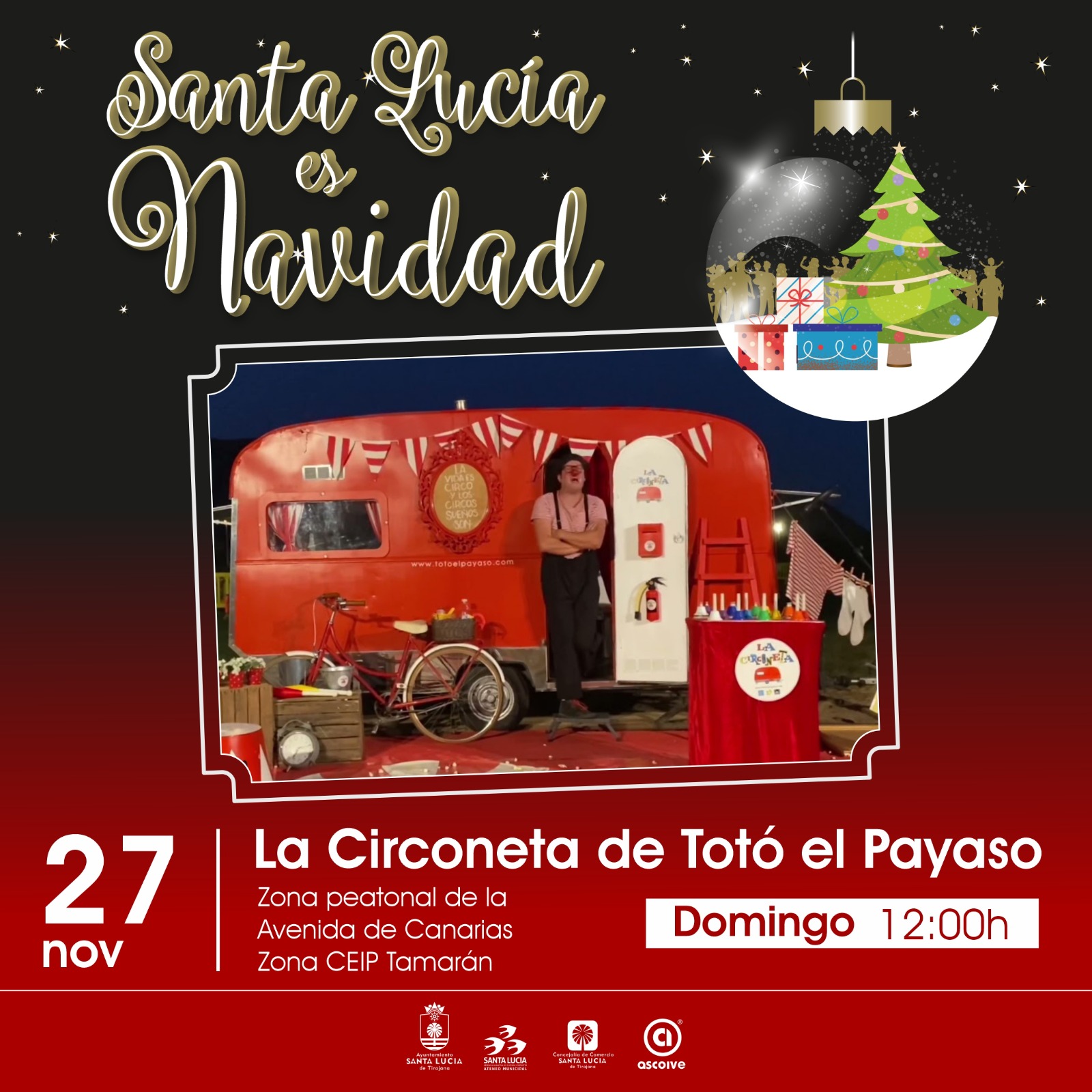 Los Salvapantallas y Dácil Suárez  ponen música este sábado  a la inauguración del encendido navideño de la Zona Comercial de Vecindario 