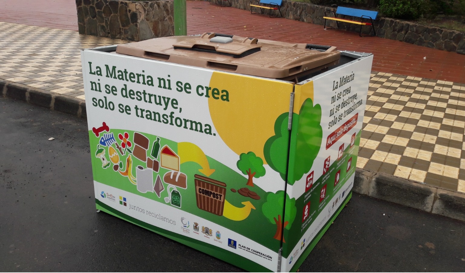 El Ayuntamiento de Santa Lucía vuelve a realizar el servicio de recogida de los residuos orgánicos a partir de esta semana