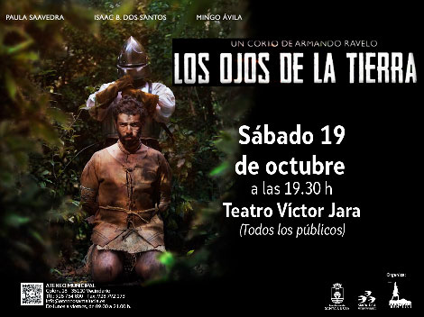 El cineasta Armando Ravelo estrena este sábado  su sexto trabajo audiovisual ‘Los ojos de la tierra’ en el teatro Víctor Jara  