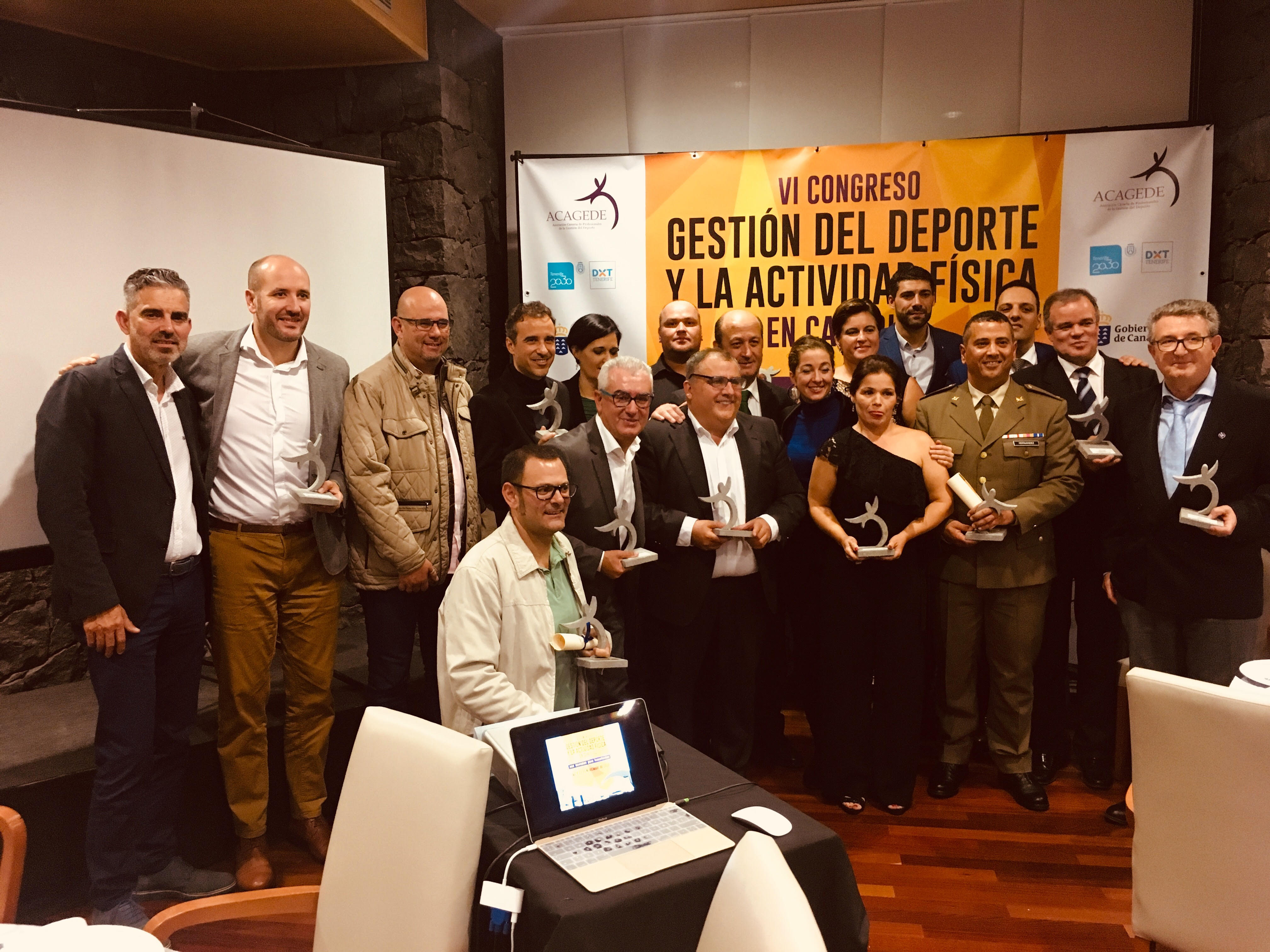 Santa Lucía recibe el premio a la mejor gestión deportiva pública de Canarias  de ACAGEDE