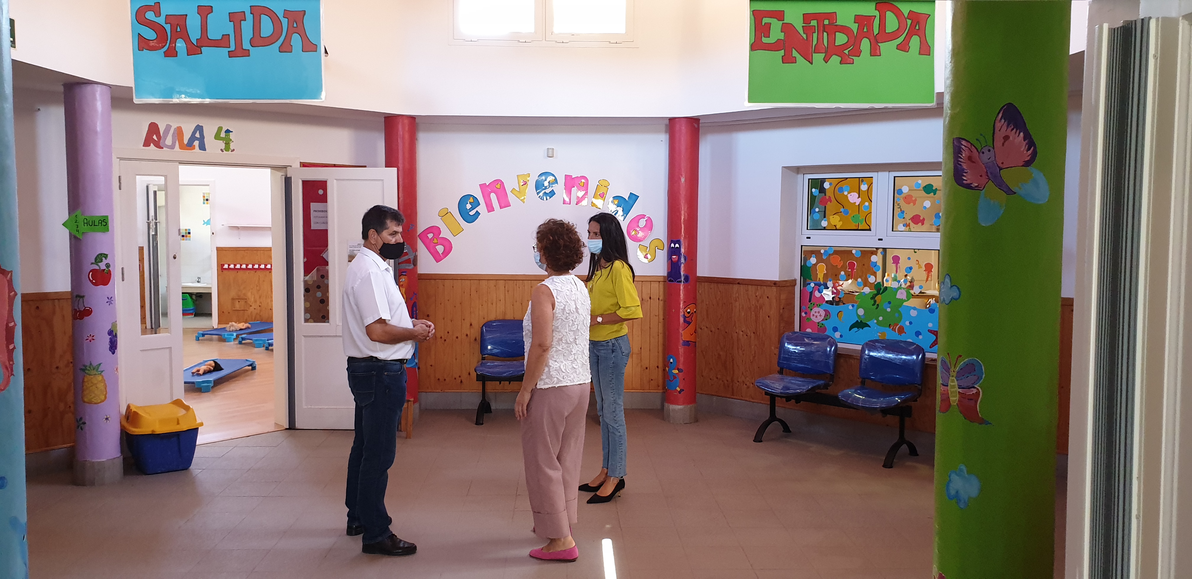 Las escuelas infantiles de Santa Lucía vuelven a  abrir el lunes 20 de julio después de ser desinfectadas y preparadas con medidas anti covid 19