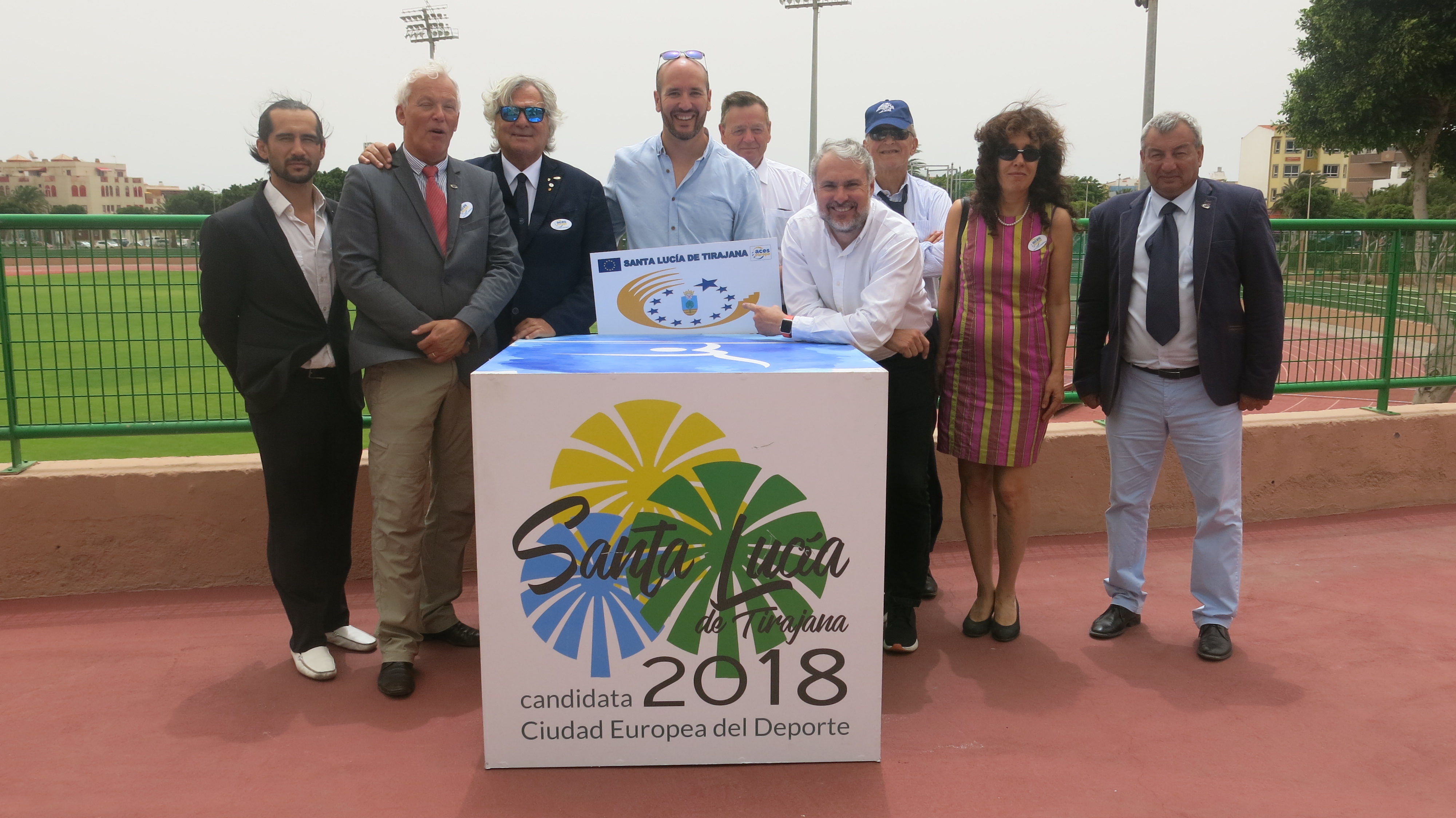 El jurado de la Federación de Ciudades Europeas del Deporte destaca la profesionalidad del proyecto presentado por Santa Lucía