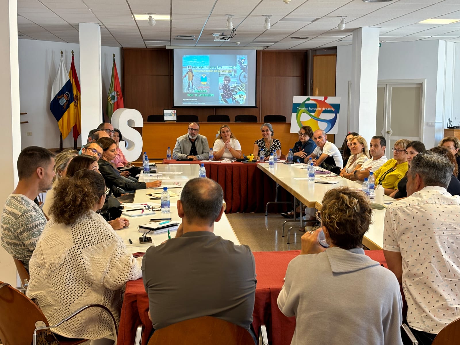 La Mesa Intersectorial de Salud Pública Municipal de Santa Lucía de Tirajana se reúne para fortalecer la Promoción de la Salud